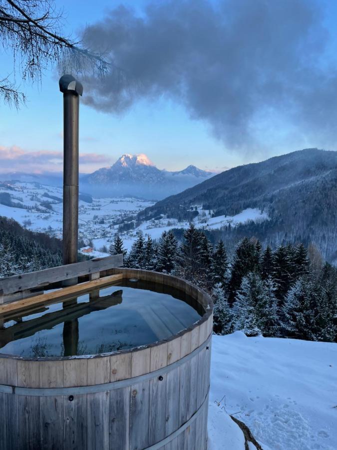 Kreitalm - Kraftplatz Im Salzkammergut Neukirchen  Zewnętrze zdjęcie