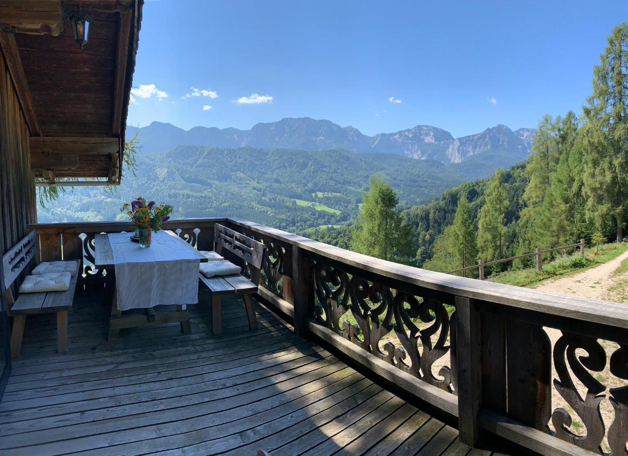 Kreitalm - Kraftplatz Im Salzkammergut Neukirchen  Zewnętrze zdjęcie