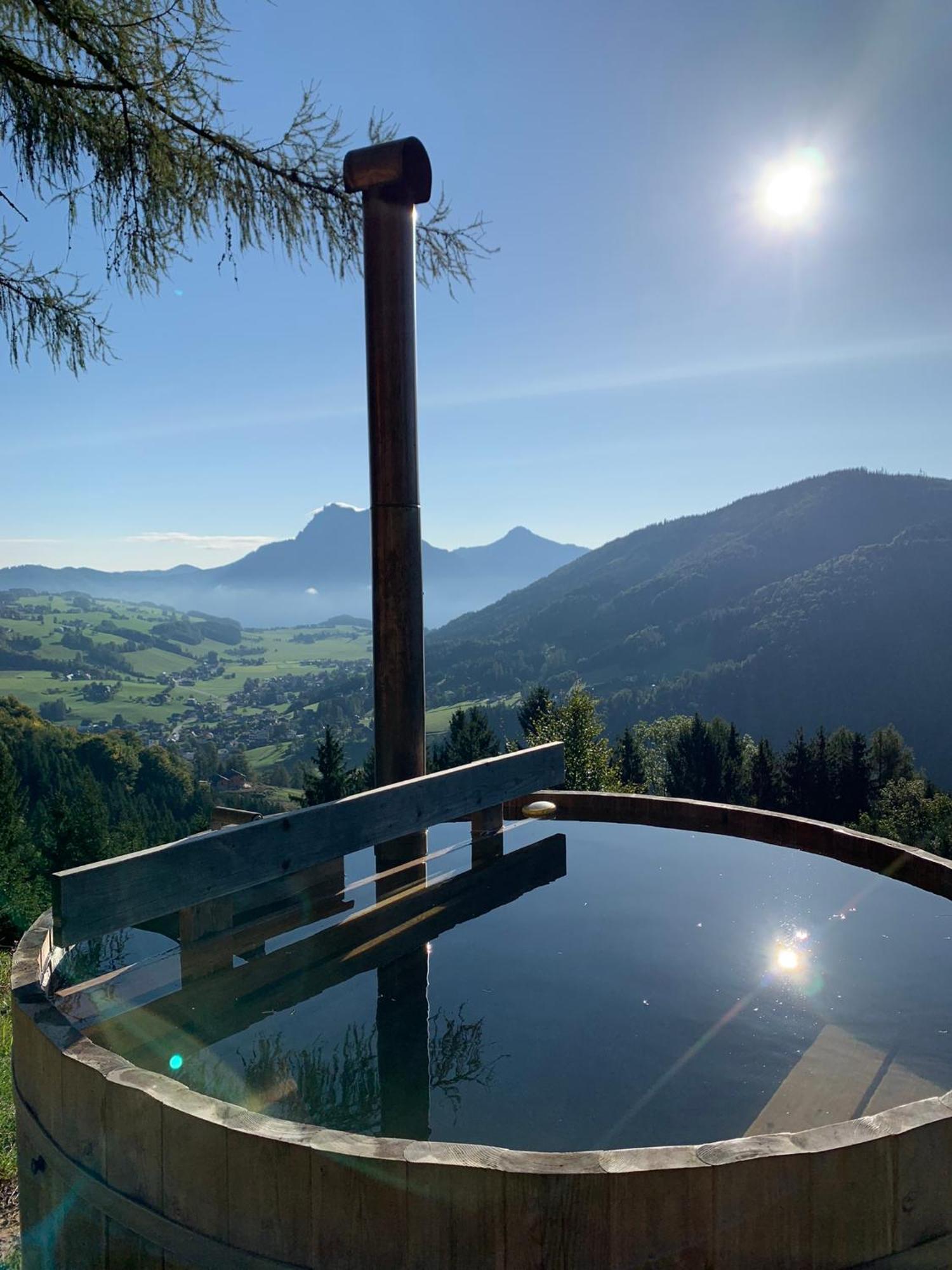 Kreitalm - Kraftplatz Im Salzkammergut Neukirchen  Zewnętrze zdjęcie